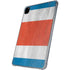 Costa Rican Flag Distressed iPad Pro 11in (2024) Clear Case