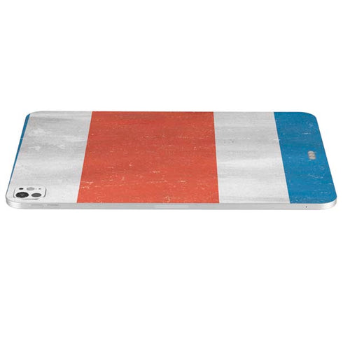 Costa Rican Flag Distressed iPad Pro 13in M4 (2024) Skin