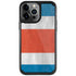 Costa Rican Flag Distressed iPhone Cases
