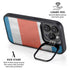 Costa Rican Flag Distressed iPhone 14 Pro Kickstand Case