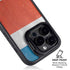 Costa Rican Flag Distressed iPhone 14 Pro Max Kickstand Case