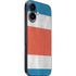 Costa Rican Flag Distressed iPhone 16 Plus Skin
