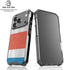 Costa Rican Flag Distressed iPhone 18 Pro Clear Case