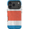 Costa Rican Flag Distressed iPhone 18 Pro Max Impact Case