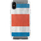 Costa Rican Flag Distressed iPhone X/XS Cargo Case