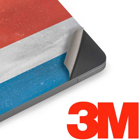 Costa Rican Flag Distressed Apple MacBook Air Skin