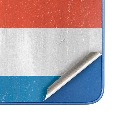 Costa Rican Flag Distressed Moto G Play 4G (2024) Skin
