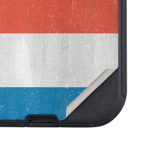 Costa Rican Flag Distressed Otterbox Defender iPhone Skin