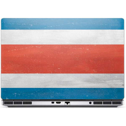Costa Rican Flag Distressed Dell Precision Skin