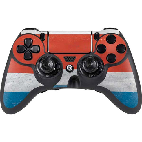 Costa Rican Flag Distressed PlayStation PS4 Skins