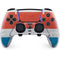 Costa Rican Flag Distressed PS5 DualSense Edge Pro Controller Skin