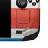 Costa Rican Flag Distressed Steam Deck Handheld Gaming Computer Skin