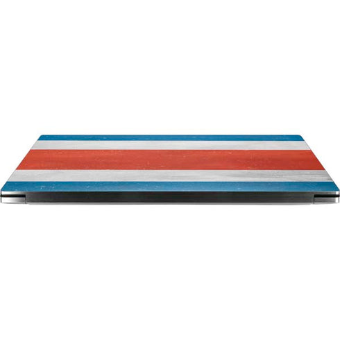 Costa Rican Flag Distressed Dell XPS Skin
