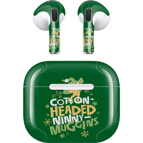 Elf Cotton Headed Ninny Muggins Apple AirPods (3rd Gen 2021) Skin