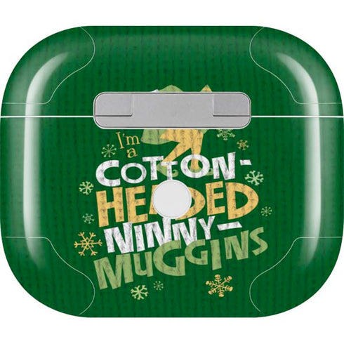 Elf Cotton Headed Ninny Muggins Apple AirPods (3rd Gen 2021) Skin
