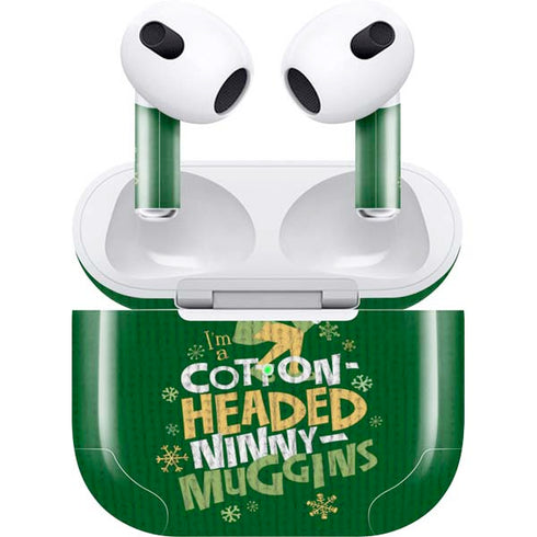Elf Cotton Headed Ninny Muggins Apple AirPods (3rd Gen 2021) Skin