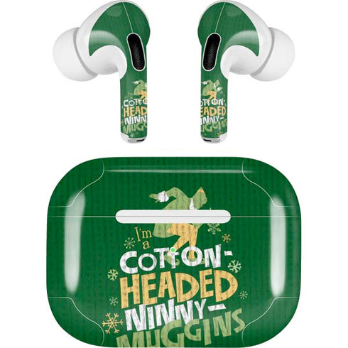 Elf Cotton Headed Ninny Muggins Apple AirPods Pro Skin