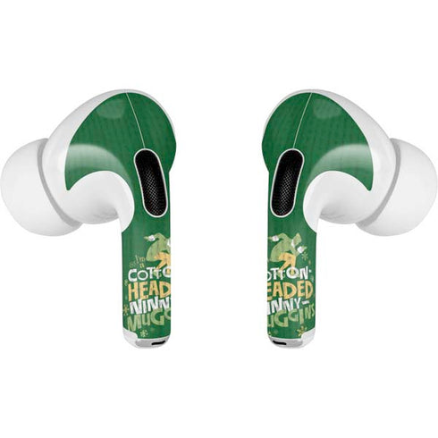 Elf Cotton Headed Ninny Muggins Apple AirPods Pro Skin