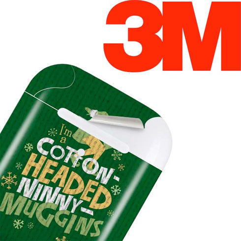 Elf Cotton Headed Ninny Muggins Apple AirPods Skin