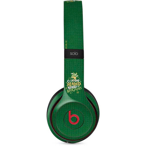 Elf Cotton Headed Ninny Muggins Beats Solo 2 Wireless Skin