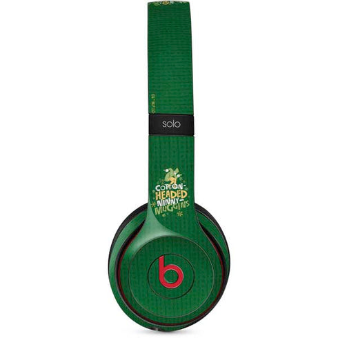 Elf Cotton Headed Ninny Muggins Beats Solo 3 Wireless Skin