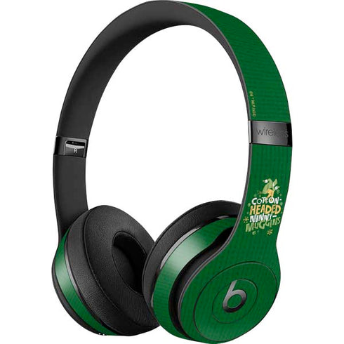 Elf Cotton Headed Ninny Muggins Beats Solo 3 Wireless Skin
