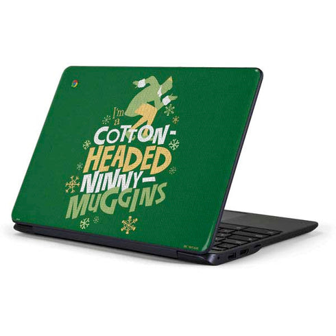 Elf Cotton Headed Ninny Muggins Samsung Chromebook Skin