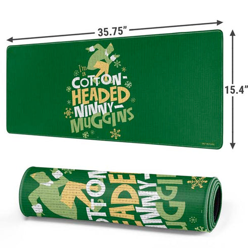 Elf Cotton Headed Ninny Muggins Gaming Mouse Pad