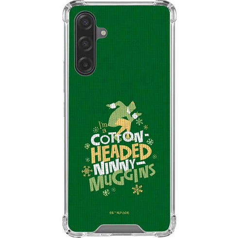 Elf Cotton Headed Ninny Muggins Galaxy A17 Clear Case