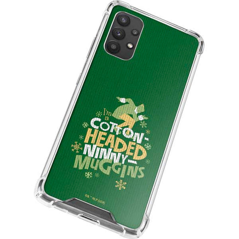 Elf Cotton Headed Ninny Muggins Galaxy A32 5G Clear Case