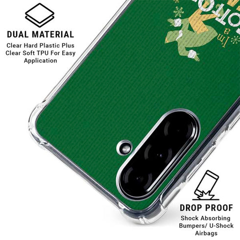Elf Cotton Headed Ninny Muggins Galaxy A36 5G Clear Case