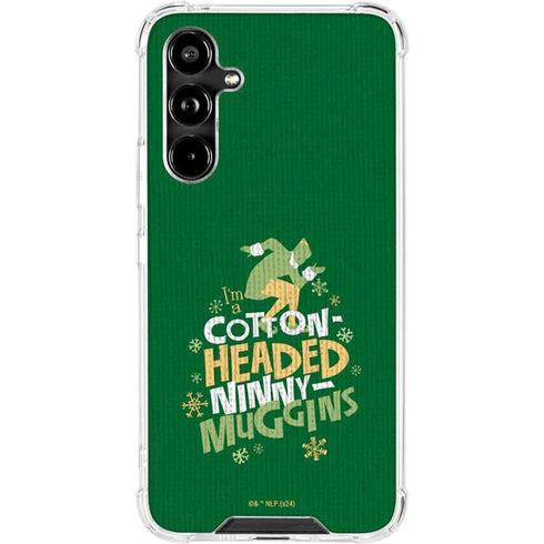 Elf Cotton Headed Ninny Muggins Galaxy A54 5G Clear Case