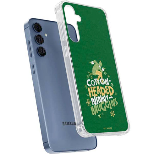 Elf Cotton Headed Ninny Muggins Galaxy A55 5G Clear Case