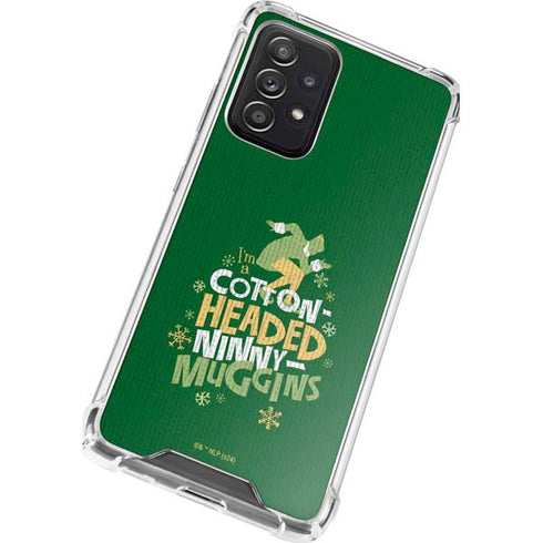 Elf Cotton Headed Ninny Muggins Galaxy A72 5G Clear Case