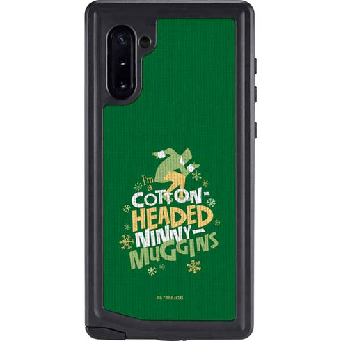 Elf Cotton Headed Ninny Muggins Galaxy Note 10 Waterproof Case