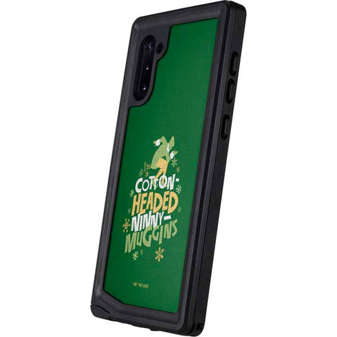 Elf Cotton Headed Ninny Muggins Galaxy Note 10 Waterproof Case