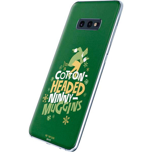 Elf Cotton Headed Ninny Muggins Galaxy S10e Skin