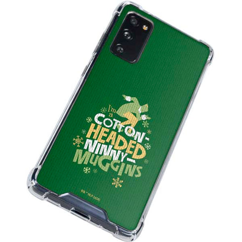 Elf Cotton Headed Ninny Muggins Galaxy S20 FE Clear Case