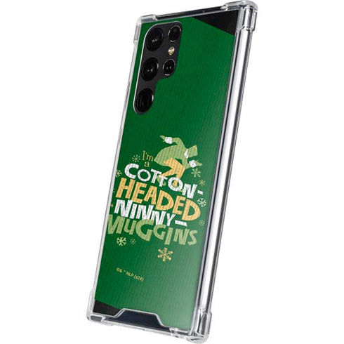 Elf Cotton Headed Ninny Muggins Galaxy S22 Ultra Clear Case