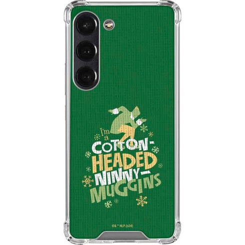 Elf Cotton Headed Ninny Muggins Galaxy S23 Clear Case