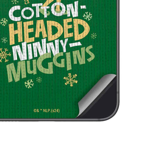 Elf Cotton Headed Ninny Muggins Galaxy S25 Skin