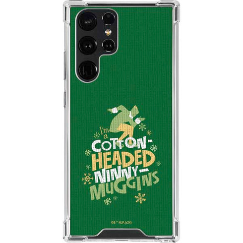 Elf Cotton Headed Ninny Muggins Galaxy S24 Ultra Clear Case