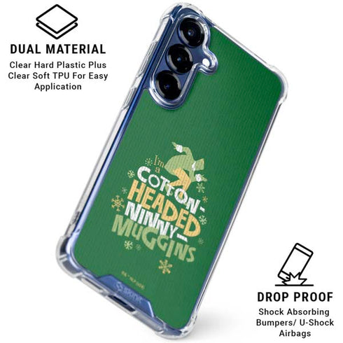 Elf Cotton Headed Ninny Muggins Galaxy S25 Clear Case