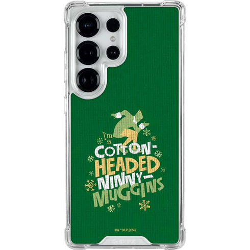Elf Cotton Headed Ninny Muggins Galaxy S25 Ultra Clear Case