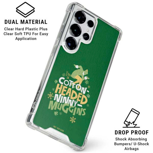 Elf Cotton Headed Ninny Muggins Galaxy S25 Ultra Clear Case