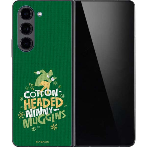 Elf Cotton Headed Ninny Muggins Galaxy Z Fold5 5G Skin