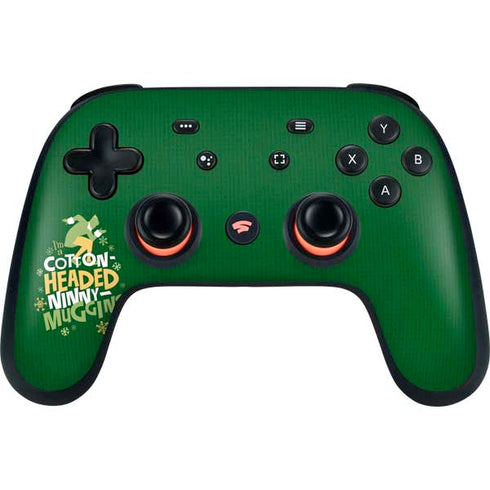 Elf Cotton Headed Ninny Muggins Google Stadia Controller Skin