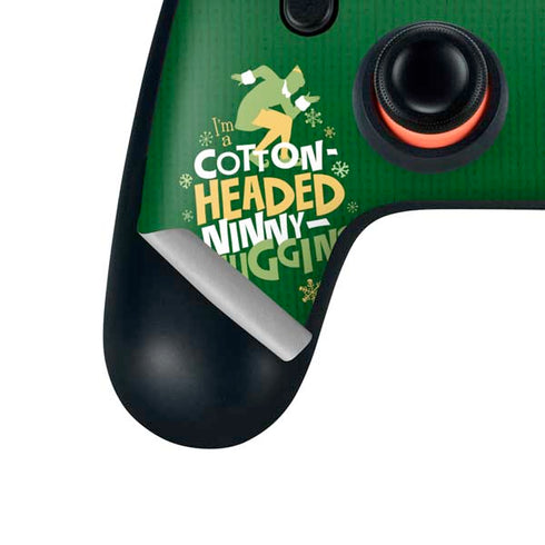Elf Cotton Headed Ninny Muggins Google Stadia Controller Skin