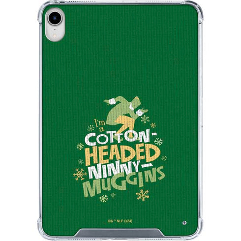 Elf Cotton Headed Ninny Muggins iPad 11th Gen (2025) Clear Case