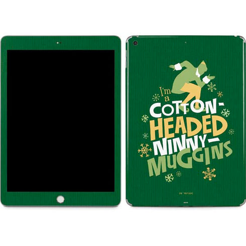 Elf Cotton Headed Ninny Muggins Apple iPad Skin